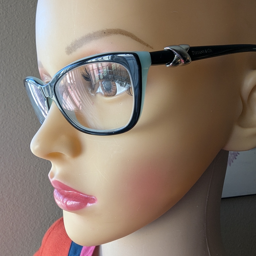 Tiffany & Co.TF 2074 Black and Blue Women's Glasses - Picture 5 of 10